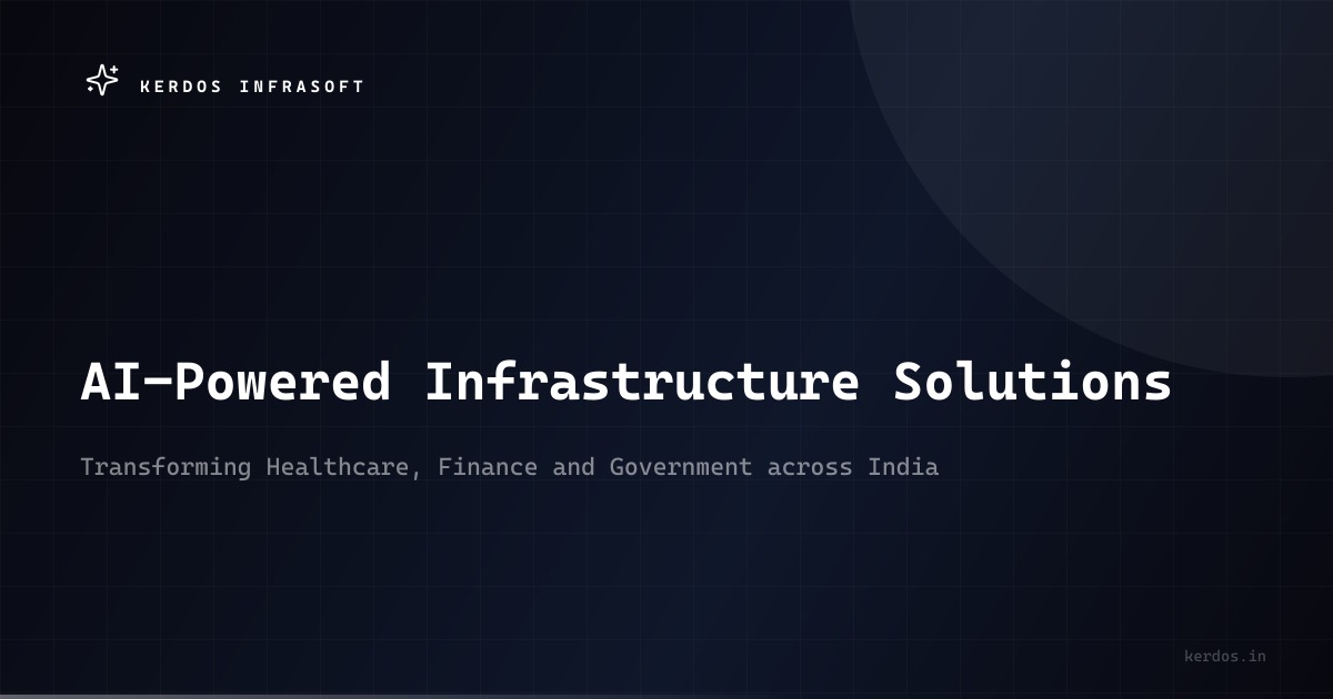 Products | Kerdos Infrasoft | Kerdos Infrasoft